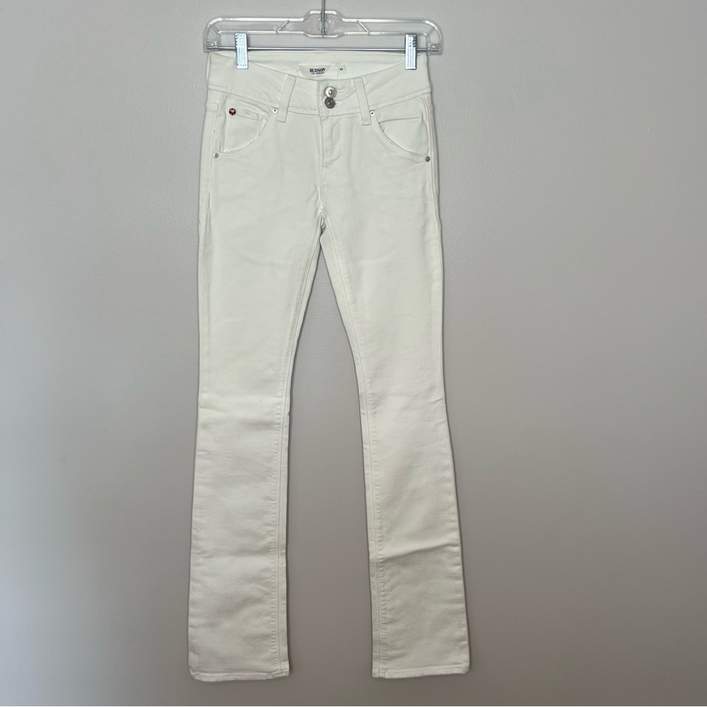 NEW Hudson Beth Mid-rise Baby Bootcut Jeans 23 - Picture 3 of 12